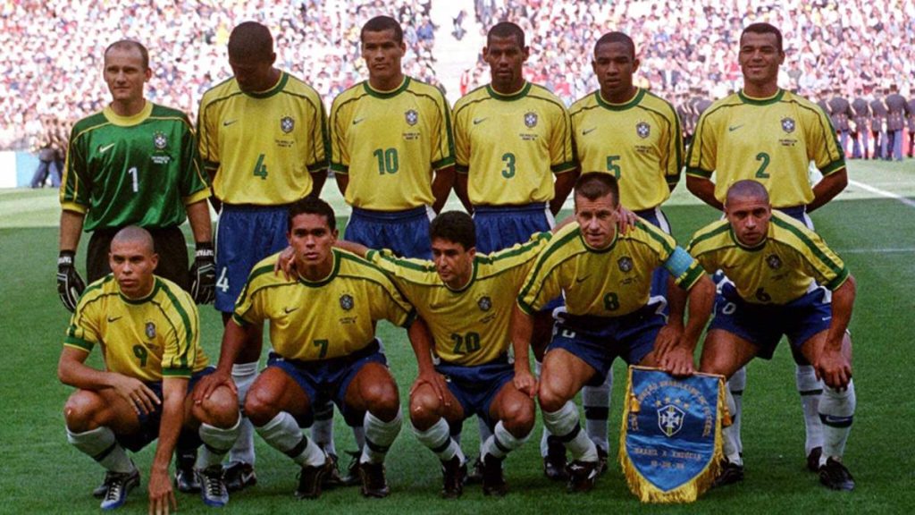 đội hình brazil 1998